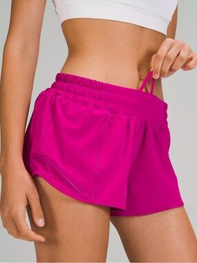 Lululemon pink hotty hot shorts 2.5